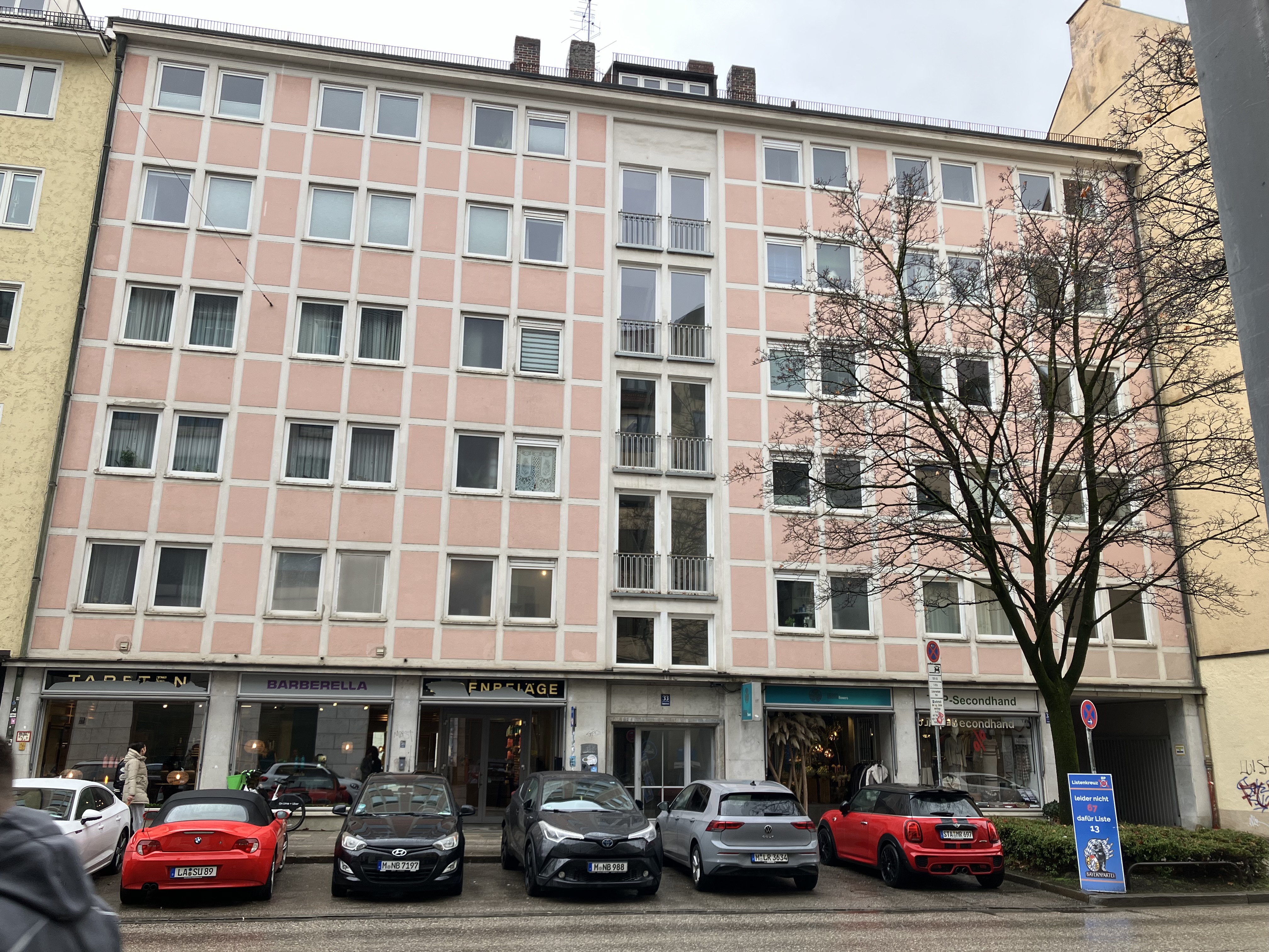 Projektfoto – Wohn- und Geschäftshaus München